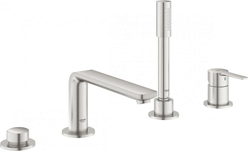 Grohe 19577DC1 Lineare New Смеситель на борт ванны, на 4 отверстия, суперсталь
