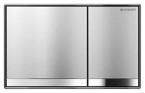 Geberit 115.640.GH.1 SIGMA60 Клавиша двойного смыва, хром глянцевый