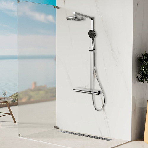 Vincea Aspire VSFS-4AS1CH Душевая стойка Vincea Aspire VSFS-4AS1CH Душевая стойка