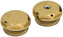 Сунержа 03-1201-0000 Спускной клапан/заглушка d 25 мм / G 1/2" НР / 2 шт., золото