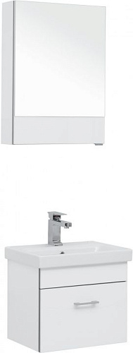 Aquanet 00254065 Верона Комплект мебели для ванной комнаты, белый купить  в интернет-магазине Сквирел
