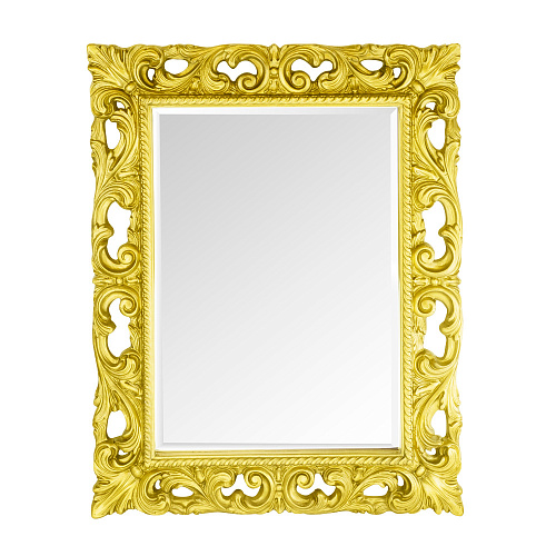 Migliore 30489 Зеркало прямоугольное ажурное 74х93х3.5 см, золото сусальное купить  в интернет-магазине Сквирел