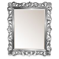 TW  TW03845arg.brillante зеркало в раме 85х100см, цвет рамы глянцевое серебро, купить  в интернет-магазине Сквирел