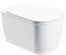 BelBagno BB10150CH Prado Чаша подвесного унитаза 36х52 см, безободкового, белая