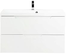 BelBagno VITTORIA-1000-2C-SO-BL База под раковину 100х45 см, подвесная, Bianco Lucido (белый глянец)