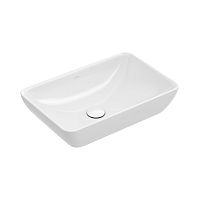 Villeroy & Boch 41135501 Venticello Раковина полувстраиваемая 56х36 см, с переливом, нешлифованный, альпийский белый (White Alpin)