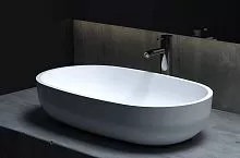 Salini 1102205M Gloria 05 Раковина накладная, 64х39 см, материал S-Stone - матовой
