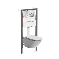 Ceramica Nova  CN1905_121001CH Комплект: Унитаз, Инсталляция, Кнопка смыва