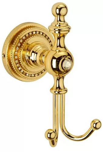 Boheme 10406 Imperiale Крючок двойной, настенный, золото купить в интернет-магазине Сквирел