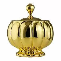 Migliore 24667 Olivia Баночка настольная, золото/золото купить  в интернет-магазине Сквирел