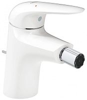 Grohe 23720LS3 Eurostyle Смеситель для биде, со сливным гарнитуром, S-Size, белая луна/хром