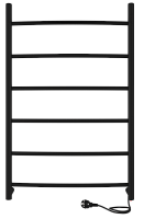 INDIGO LCAE80-50BRR ARC Электрический полотенцесушитель без полочки, черный