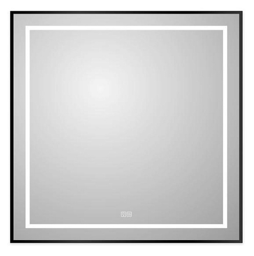 BelBagno Kraft SPC-KRAFT-900-800-LED-TCH-WARM-NERO Зеркало купить  в интернет-магазине Сквирел