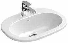 Villeroy & Boch 416156R1 O.Novo Раковина встраиваемая 56х40 см, альпийский белый CeramicPlus