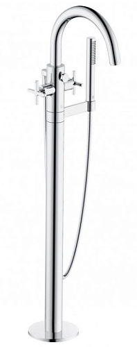 Kludi 205900520 Nova Fonte Classic Смеситель для ванны/душа, хром