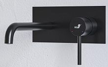 RGW 51140545-04 Shower Panels SP-45-11B Смеситель встраиваемый с изливом, черный