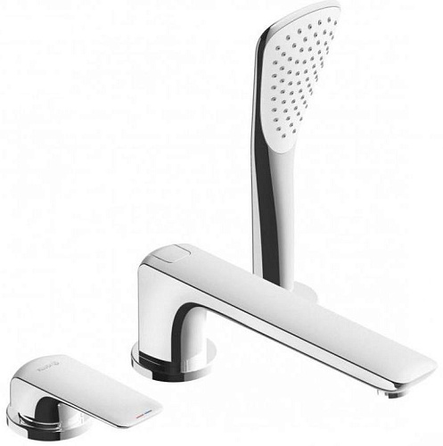Kludi 414470575 Ameo Смеситель для ванны/душа, на 3 отверстия, с изливом, хром
