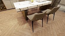 Ламинат Alpine Floor Елка12 (Herringbone12), LF105-07 Дуб Тироль 600 х 100 х 12 mm