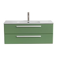 Cezares ECO-CER-N-1200-2C-SO-PS-P Тумба под раковину подвесная, с ящиками купить  в интернет-магазине Сквирел