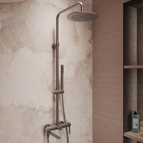Vincea Linea VSFS-4LN1GM Душевая стойка Vincea Linea VSFS-4LN1GM Душевая стойка