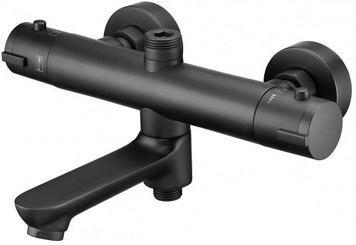 Swedbe 9042B Hermes Термостатический смеситель для ванны, черный Swedbe 9042B Hermes Термостатический смеситель для ванны, черный