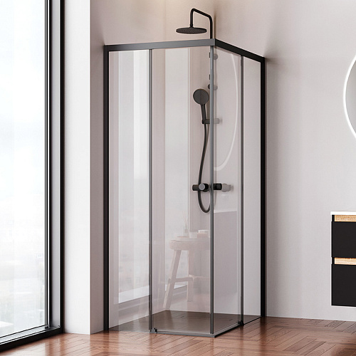 AM.PM X-Joy W94G-403-100280-BT1K Душевое ограждение