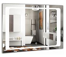 Azario ФР-00000947 Фортуна Зеркало подвесное, с подсветкой, 80х60 см, белое