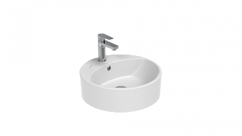Creavit MN145-00CB00E-0000 Minimal Раковина накладная 45х45 см, белый