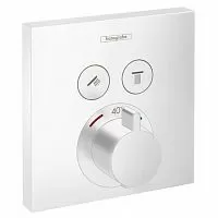 Hansgrohe 15763700 ShowerSelect Смеситель для душа, встраиваемый, белый