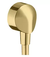 Hansgrohe 27454990 Fixfit Шланговое подключение для душа, золото