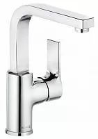 Kludi 480280565 Zenta SL Смеситель для раковины, c боковым управлением, без донного клапана, хром