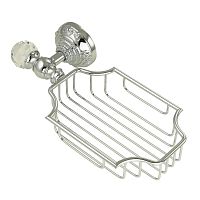 Migliore ML.CRS-60.225.CR CRISTALIA Решётка-корзинка настенная, хром,SWAROVSKI