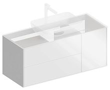 KERAMA MARAZZI PLAZA MODERN PLB.M.120.3\WHT.V Тумба купить  в интернет-магазине Сквирел