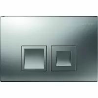 Geberit 115.135.46.1 DELTA50 Смывная клавиша, пластик/хром матовый
