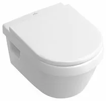 Villeroy & Boch 5684H1R1 Omnia Architectura Унитаз подвесной с сиденьем 37х53 см, альпийский белый CeramicPlus