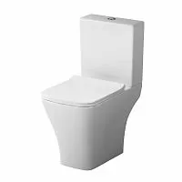 Damixa DX78C8600SC Titan Унитаз-компакт напольный, 38х61 см, белый