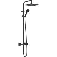 Hansgrohe 26427670 Vernis Shape Душевая система 240 1jet с термостатом, матовый черный