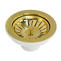 Migliore 22081 Слив для кухонной мойки D90, золото