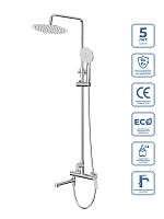 BelBagno Unique UNIQUE-VSCM-CRM Душевая стойка