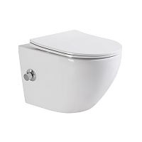 BelBagno Uno BB3105CHR-BS/SC Унитаз подвесной, с функцией биде