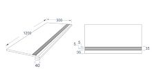 KTL CERAMICAS Carbis GBBB__CarbisGold_12_4 Ступень купить недорого в интернет-магазине Сквирел