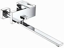 WasserKRAFT 1502L Alme Смеситель для ванны, с длинным изливом, хромоникелевое покрытие