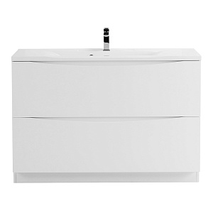 BelBagno MARINO-1200-2C-PIA-BL-P База под раковину 120х45 см, напольная, Bianco Lucido (белый глянец)