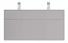 AM.PM M50AFHX1203EGM Inspire 2.0 Тумба под раковину подвесная, 121х49 см, серая купить  в интернет-магазине Сквирел