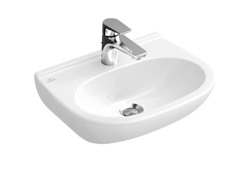 Villeroy & Boch 516656R1 O.Novo Раковина подвесная 55х37 см, альпийский белый CeramicPlus