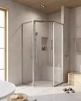 Cezares RELAX 304 RELAX-304-P-1-100-C-CR Душевой уголок