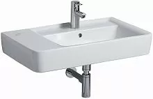 Geberit 122175000 Renova Plan Раковина с полочкой слева 75х48 см, белая