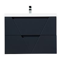 BelBagno VITTORIA-700-2C-SO-GO-P База под раковину 70х45 см, подвесная, Grigio Opaco (серый матовый)
