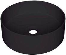 Deante CQS_NU4S Silia Раковина накладная D36 см, Nero (черный)