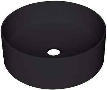 Deante CQS_NU4S Silia Раковина накладная D36 см, Nero (черный)